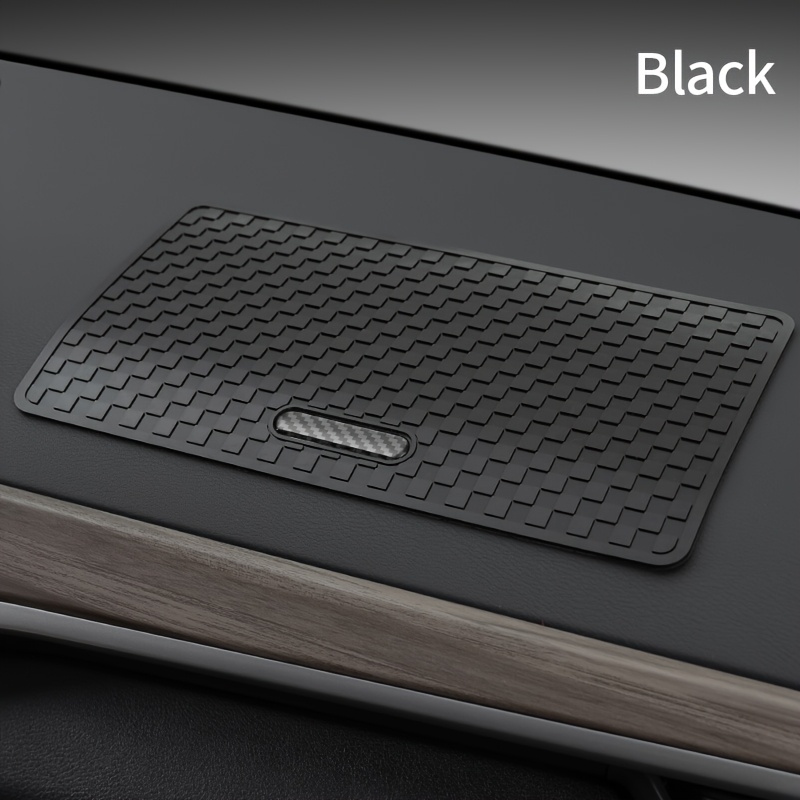 TEMU 1pc Of Anti-slip Mat For Car, Car Ornaments, Adhesive Sheet, Control Dashboard, Mobile Phone Additions, Fixed Storage Pad