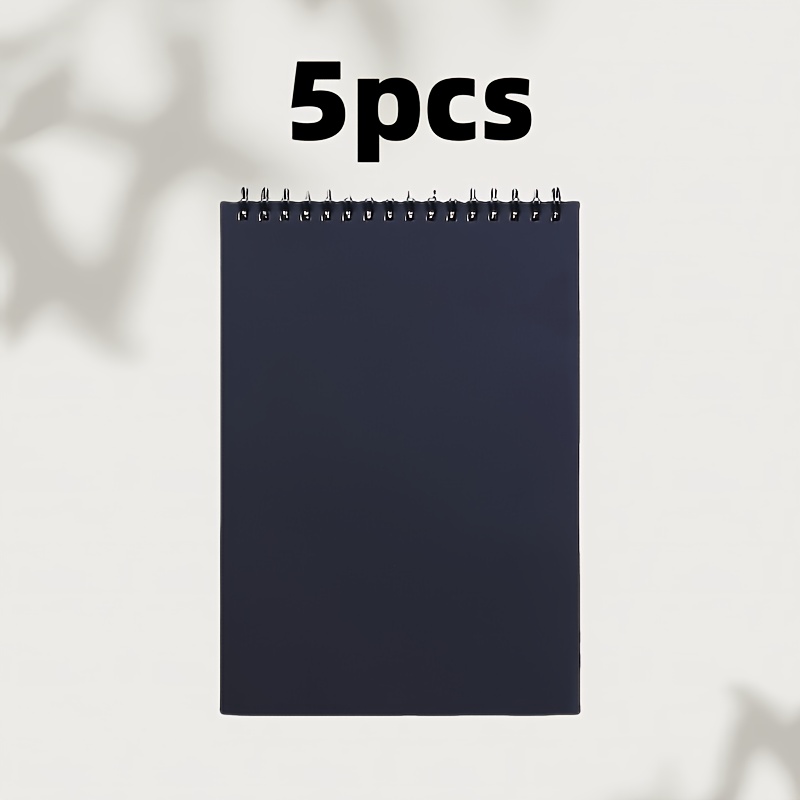 TEMU Set van 5 schetsboeken met spiraalbinding, ideaal voor beginners. Perfect als cadeau voor Halloween of Kerstmis voor professionele kunstenaars
