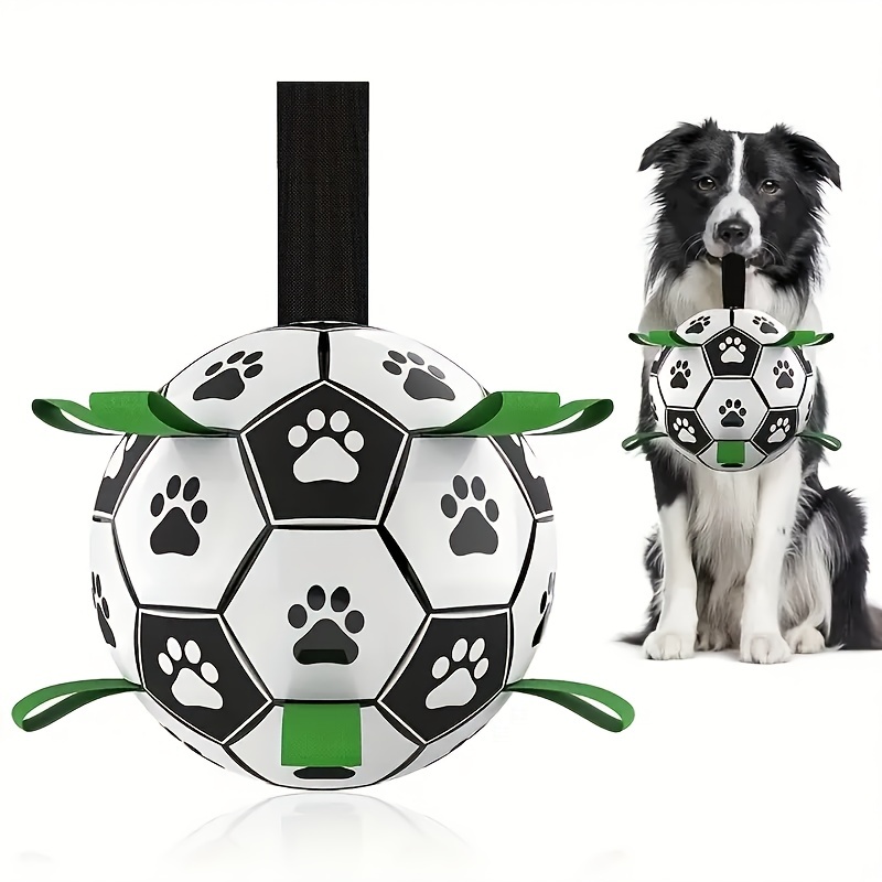 

Dog Toy Soccer Ball With Rope, Interactive Dog Toys, Puppy Birthday Gifts, Dog Tug Toys, Dog Water Toys, Dog Breeds, Without Battery