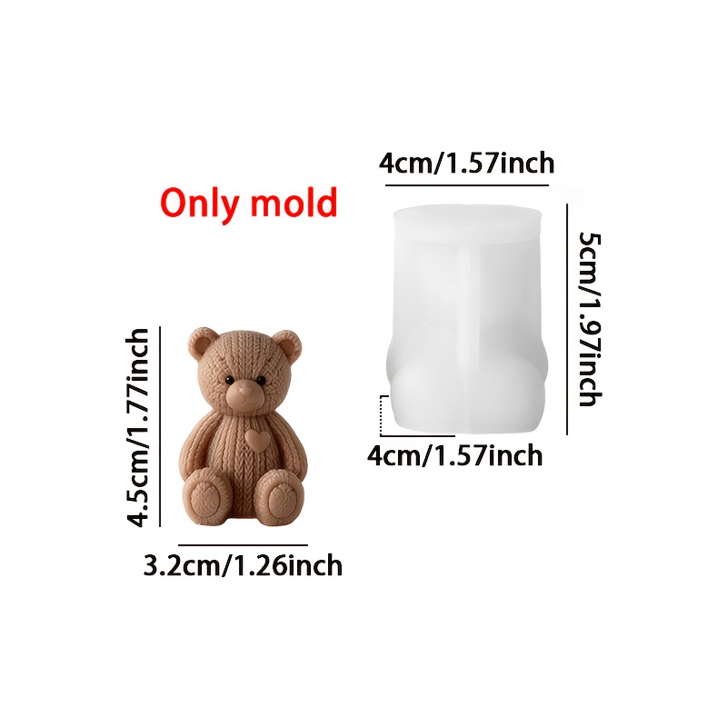 TEMU Resin Silicone Mold - Silicone Mold Candle Gypsum Drop Jewelry Table Ornament Handmade Mold