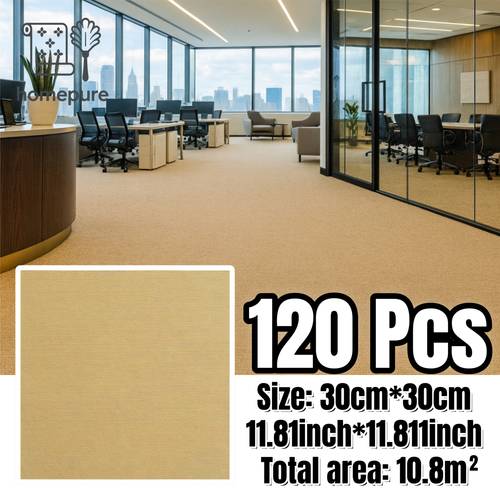 30 60 120pcs of self tile carpet 30cm x 30 and commercial carpets used as pet cat scratching pads pvc backing anti slip pads for floor tiles quickly dry when wet easy to apply bedroom rug living room rug home