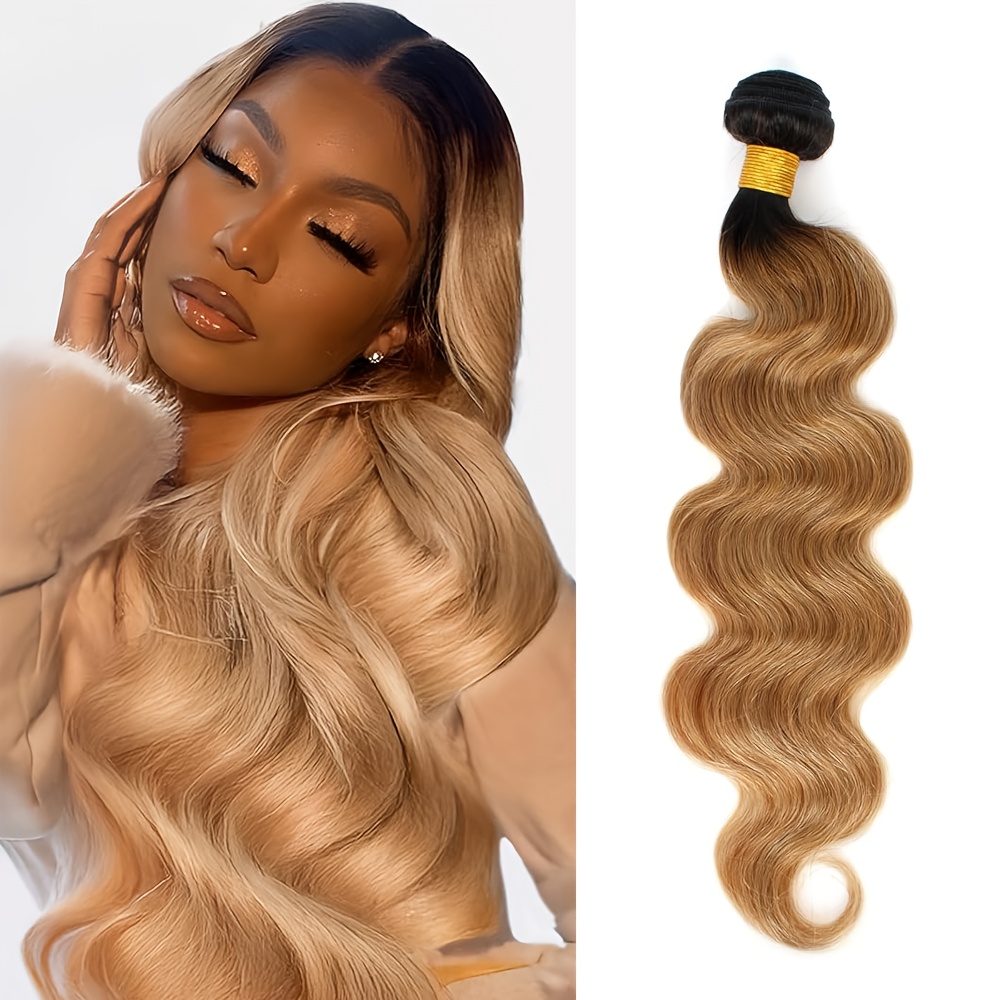 1 bundles ombre body wave human hair 1 3 bundles - Temu