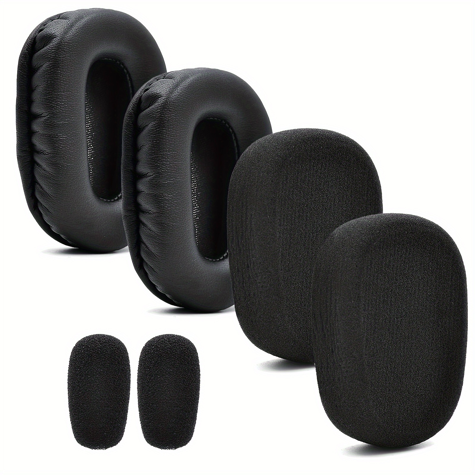 

Thickened Foam Ear Pads, Replacement Headset Foam Cushion Kit Compatible With Blue B450-xt, Earphones Covers Set