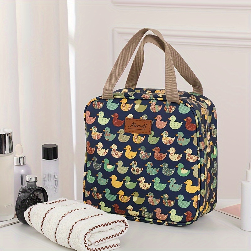 

Large Capacity Toiletry Hand Storage Bag, Portable Waterproof Going Out Travel Business Trip Wash Bag