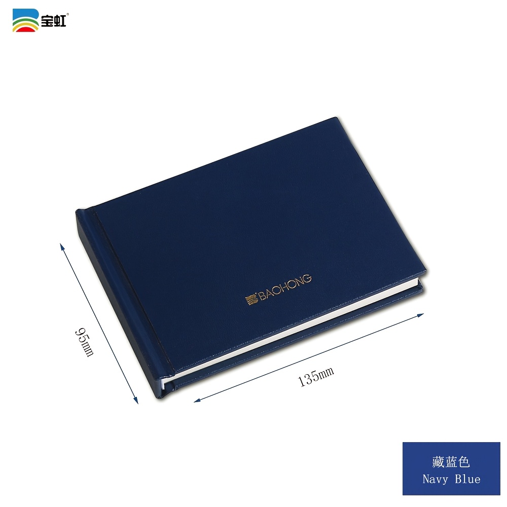 TEMU Baohong Premium Watercolor Sketchbook, 300g Watercolor Pad, Hardcover With Stitched Binding, Academic Grade 100% Watercolor Paper, Landscape