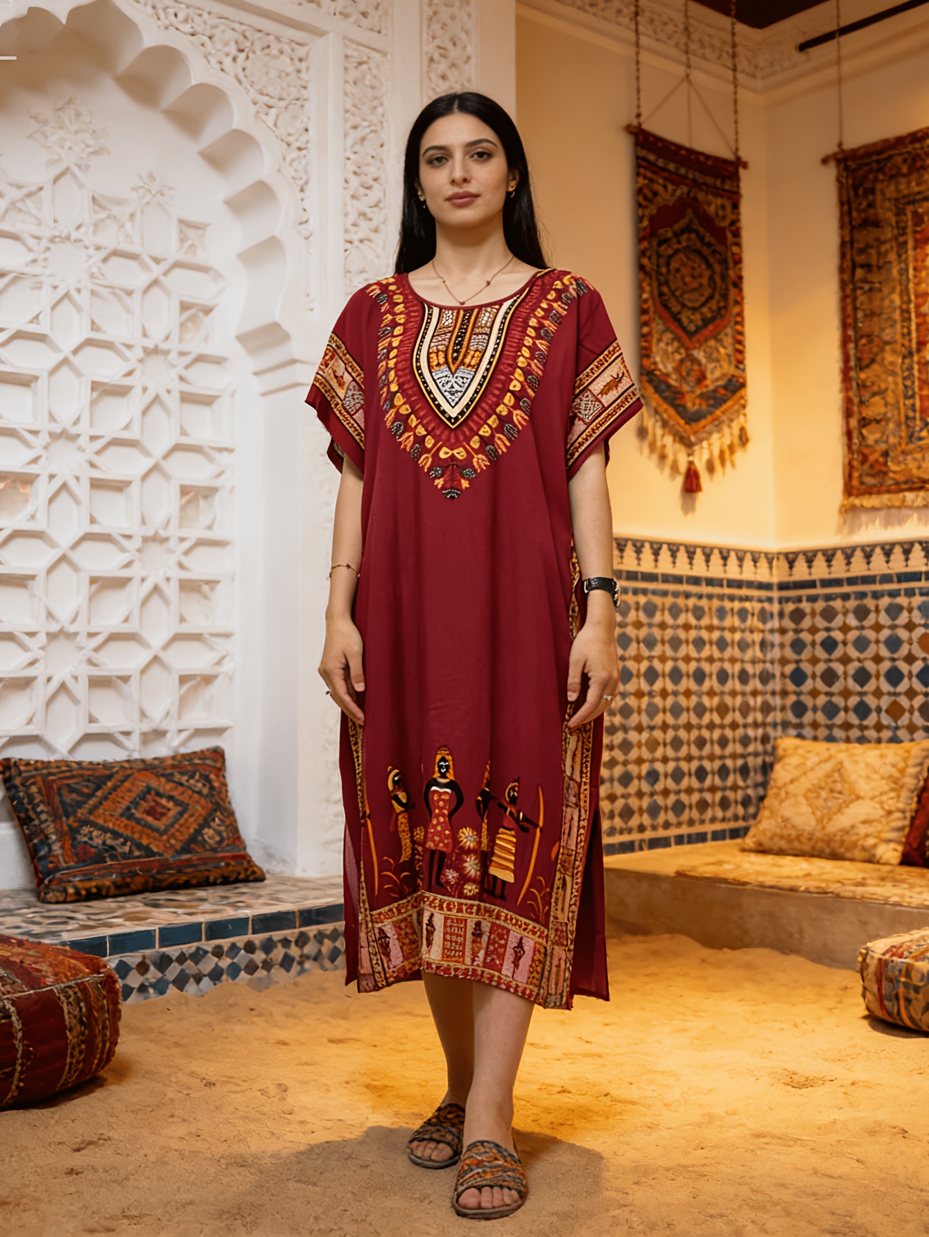 red nigerian dress Style Formal Party Wear For Ladies African Mermaid Dress: Red Feathered  Evening Gown Nigerian Style