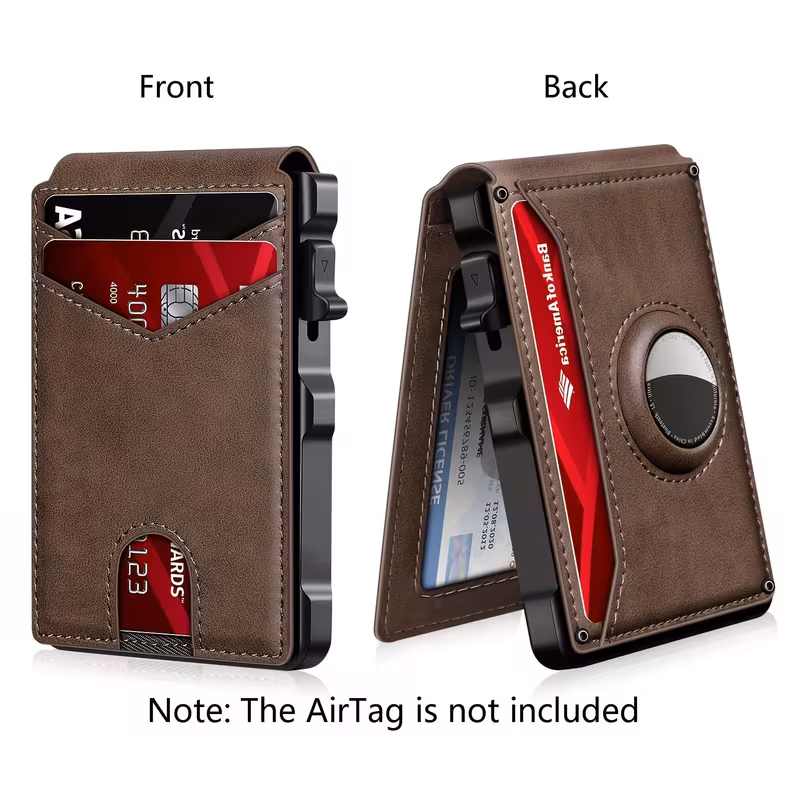 billetera delgada para hombre con bloqueo rfid y tarjetero -up - diseño minimalista ultrafino de aluminio, de fibra de carbono negra, organizador multicompartimento para tarjetas de crédito y , transporte para desplazamientos y viajes, clip de seguridad para dinero y protección antirrobo, billetera para hombre calidad, billetera para hombre calidad, billetera para hombre, billetera delgada para hombre, billetera para hombre, billetera minimalist Detalles del producto 3
