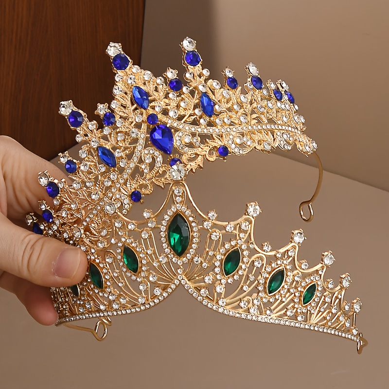 E-shop 2 Stück, Prinzessinnenkrone Kopfschmuck, Hochzeit, Party, Geburtstags-Haarverzierungen