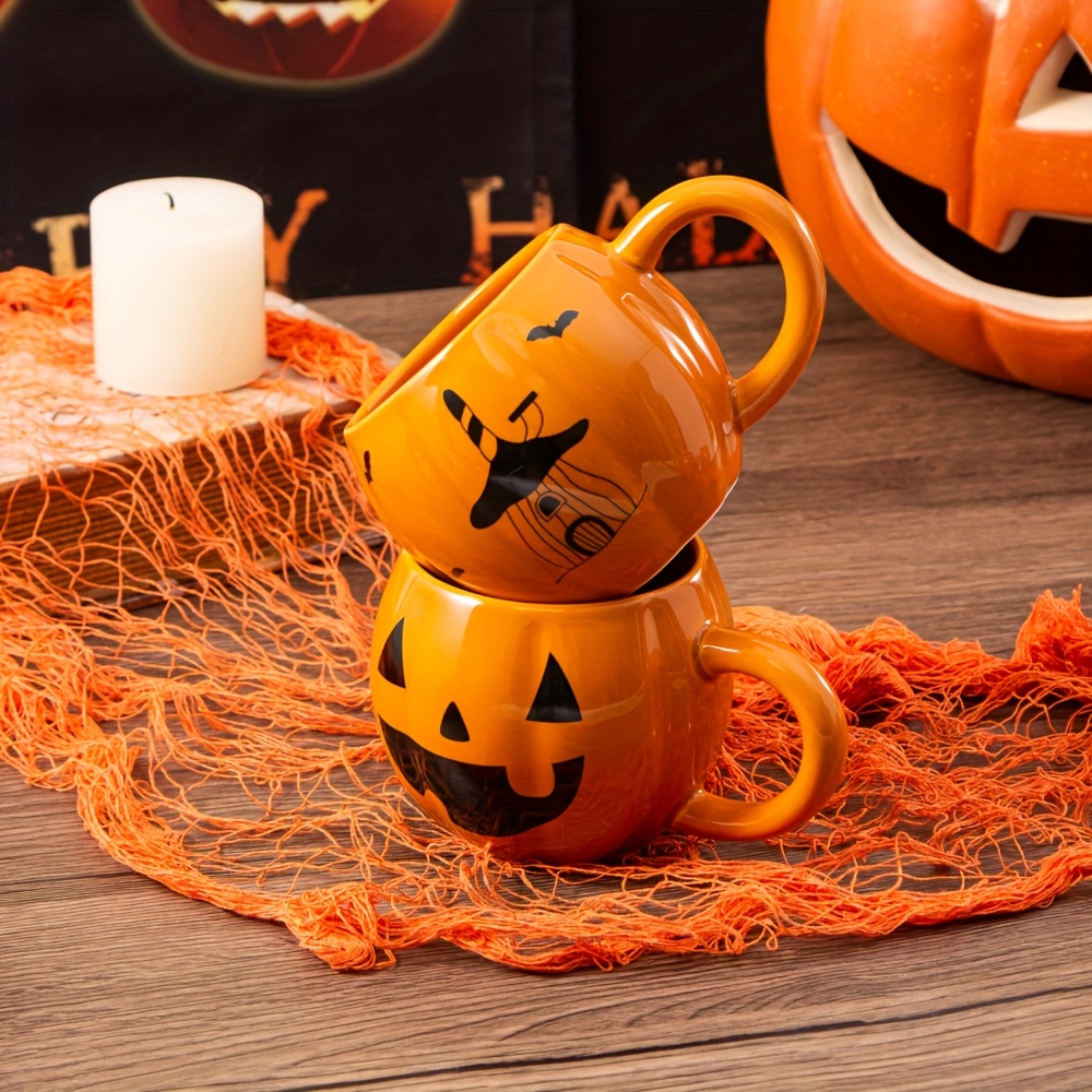 Lustige Halloween-Löffelablage Aus Keramik – Kürbis-Design Für Herd & Arbeitsplatte (spülmaschinengeeignet)