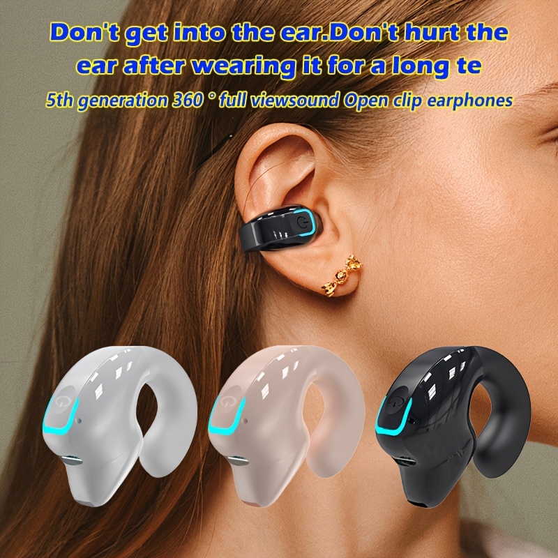 ultimate Wireless Earbuds with Long Battery Life, Universal Phone Control, and Noise-canceling for Voice Calls - Sports Wireless Earbuds with Button Volume Control, Crystal Microphone, Lithium Polymer Battery, Compatible with All Smartphones. 1pc 2 ultimate Wireless Earbuds with Long Battery Life, Universal Phone Control, and Noise-canceling for Voice Calls - Sports Wireless Earbuds with Button Volume Control, Crystal Microphone, Lithium Polymer Battery, Compatible with All Smartphones. 1pc - Image 2