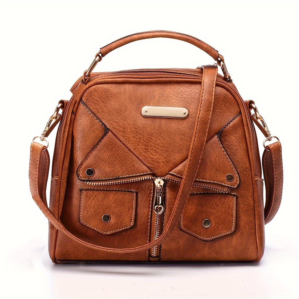 New 2024 product retro small square bag women's messenger bag