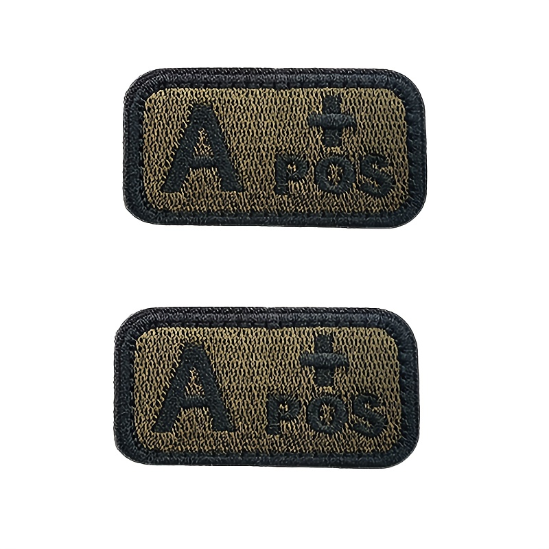 Image of Tactical Embroidered Fabric Patch With Backing, Embroidery, Hook And Loop Fastener, Abo Type Fabric Patch For Outdoor Bags, Hats, Clothing, Morale Embroidery Badge Patch