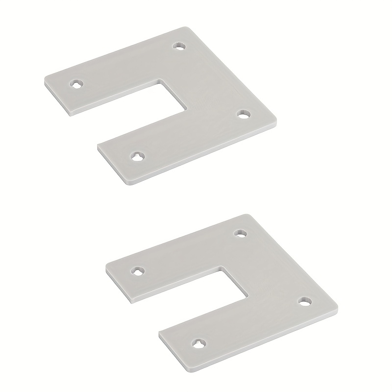 TEMU 2 Rv Awning Leg Fixing Plates, Compatible With , , Fiamma, And Other Brand Products
