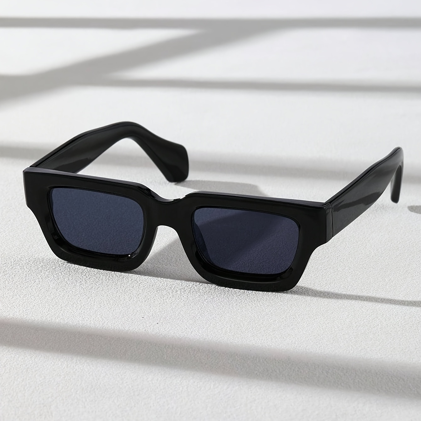 1pc Men's Retro Square Frame Fashion Glasses For Gifts