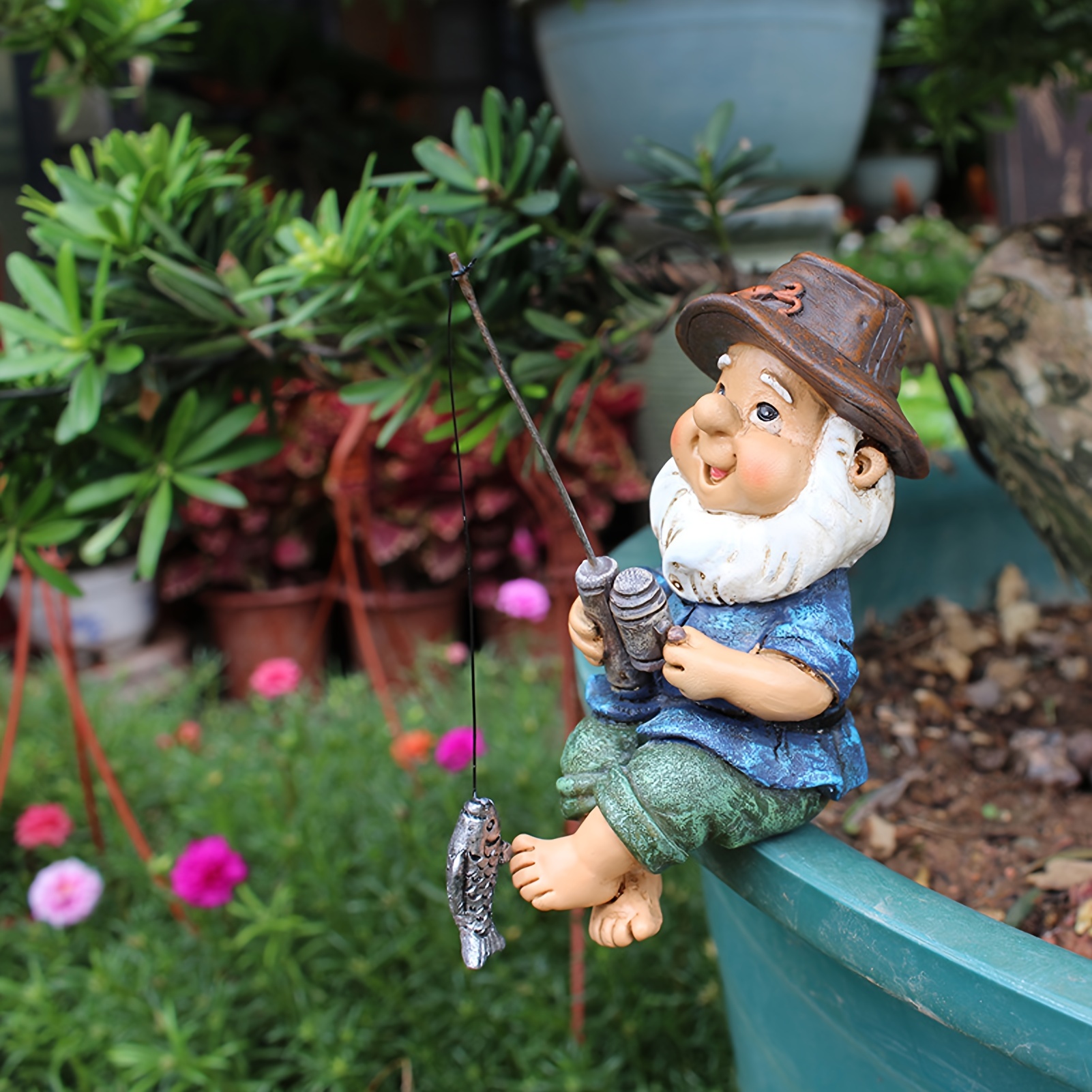 

1pc 3d Statue - , , Landscaping Diy , -, , Fun