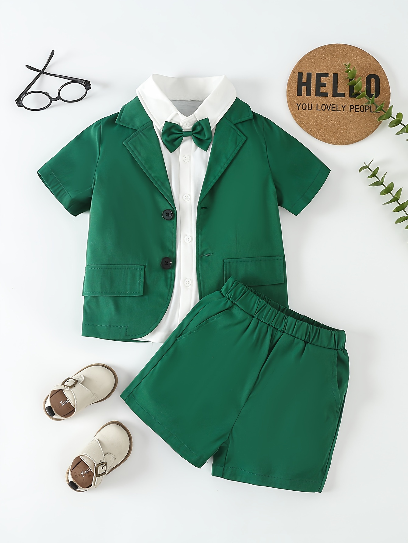 Conjunto Adidas Niño Conjunto Veraniego Para Bebé Niño Camisa