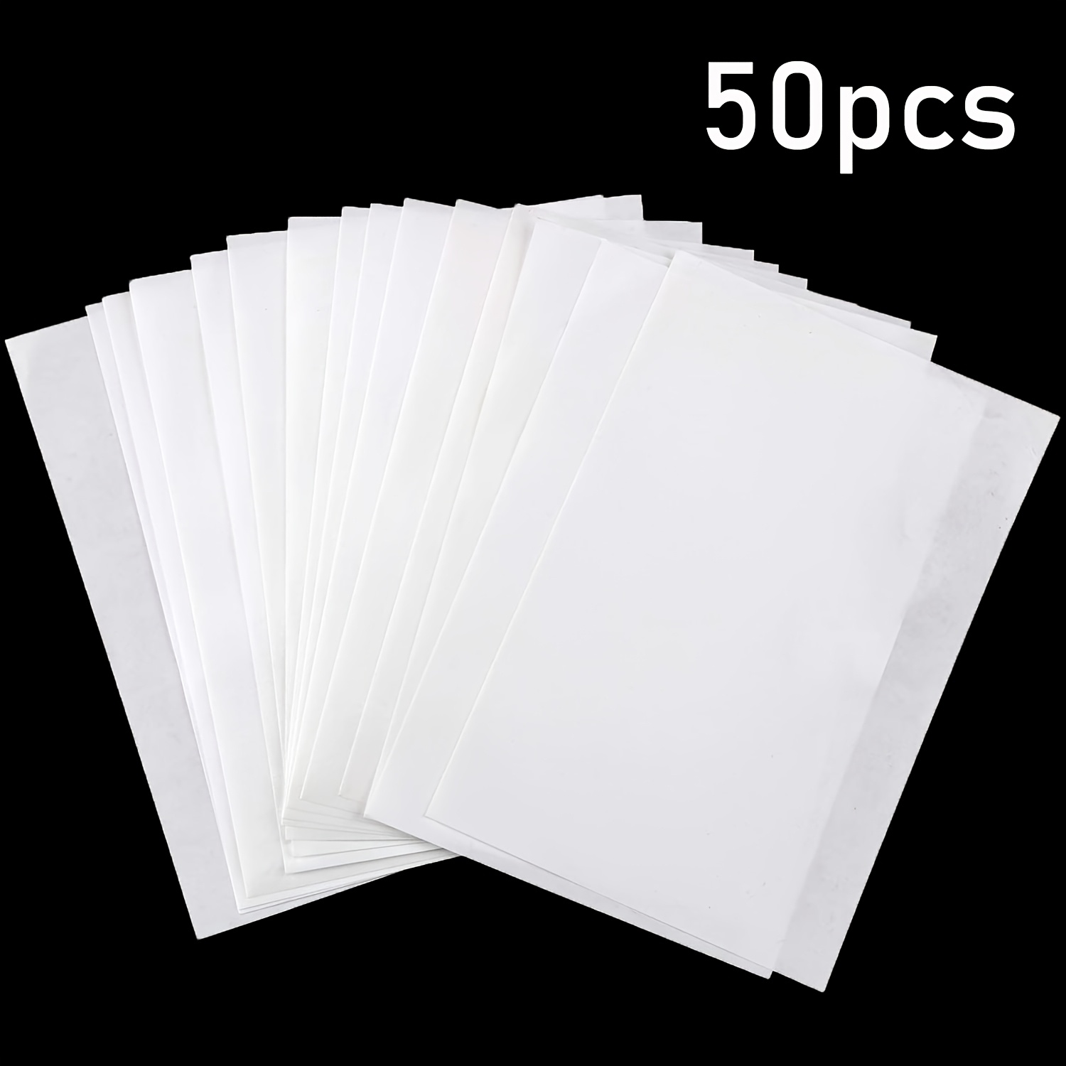 E-shop 1 Set (50 Blatt) Diamond Painting Spezialpapier, doppelseitig, nicht klebend, austauschbares Papier, geeignet für Diamond Painting Sets,