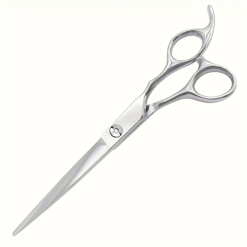 TEMU Ciseaux de Coupe Cheveux des - Lames en Acier Inoxydable à Haute Teneur en Carbone Tranchantes, Ergonomique pour Droitières pour Des Coups Doux