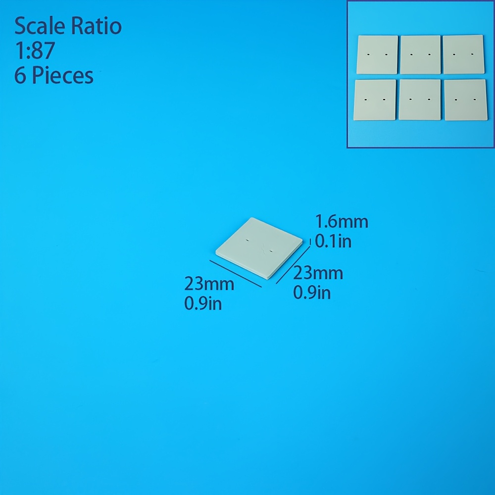 Plastic Industrial Floor Plate Model
