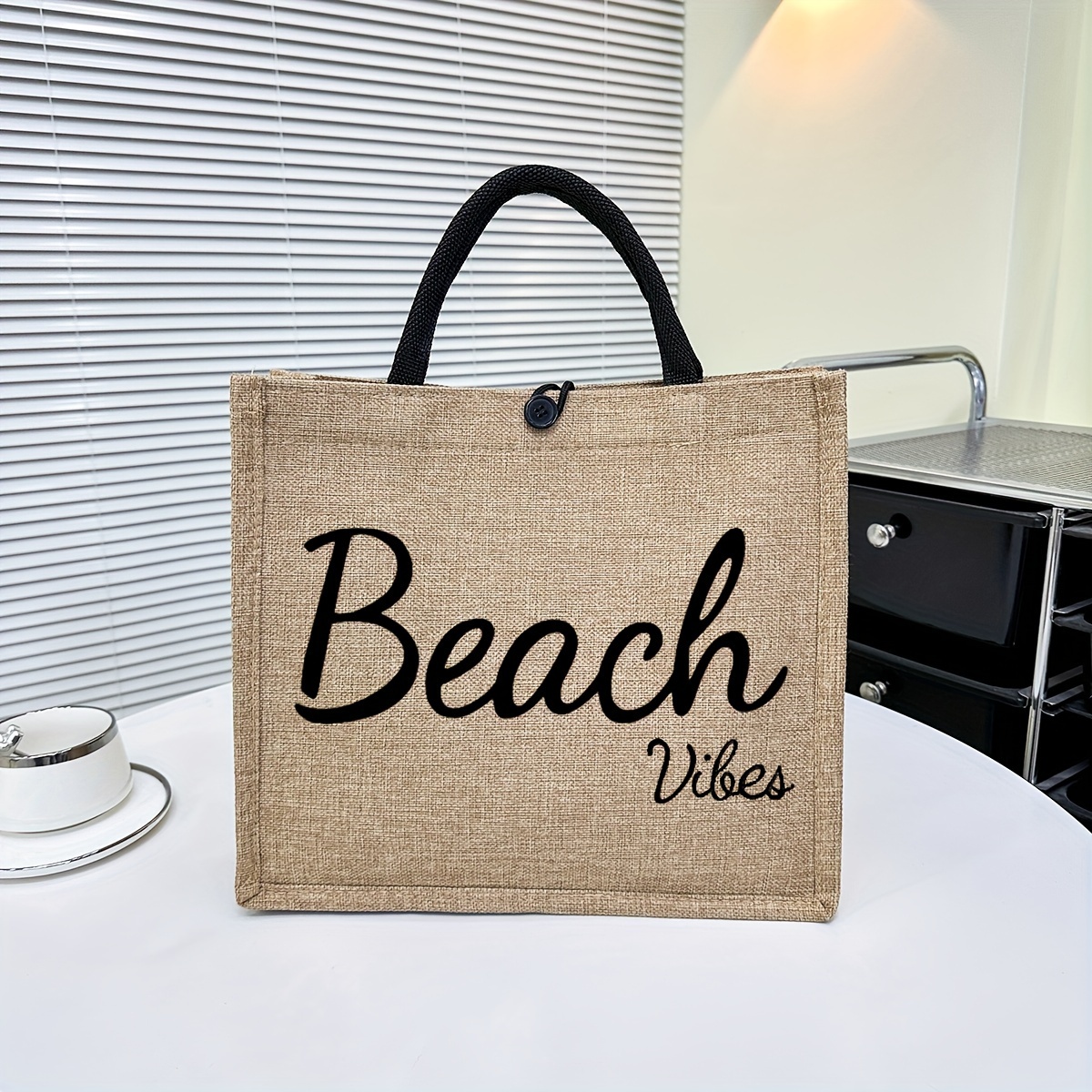 E-shop Gedruckter Charme, Schicke Khaki Tragetasche für Frauen - Großes Fassungsvermögen, Modische Schulterhandtasche mit Sicherem Verschluss