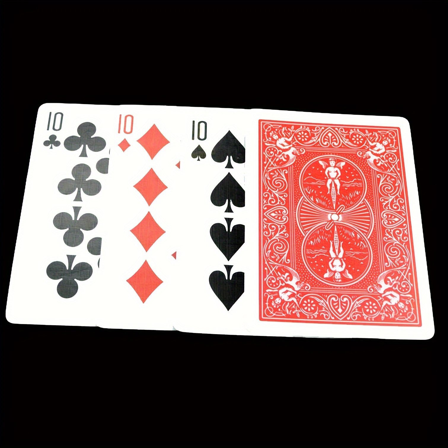 1set, Poker Magic, The Cards Will Become 4 [10], Or Into 4 [a] Cards, Etc., Some Of Details Are Random, Page Has Video Teaching And Instructions
