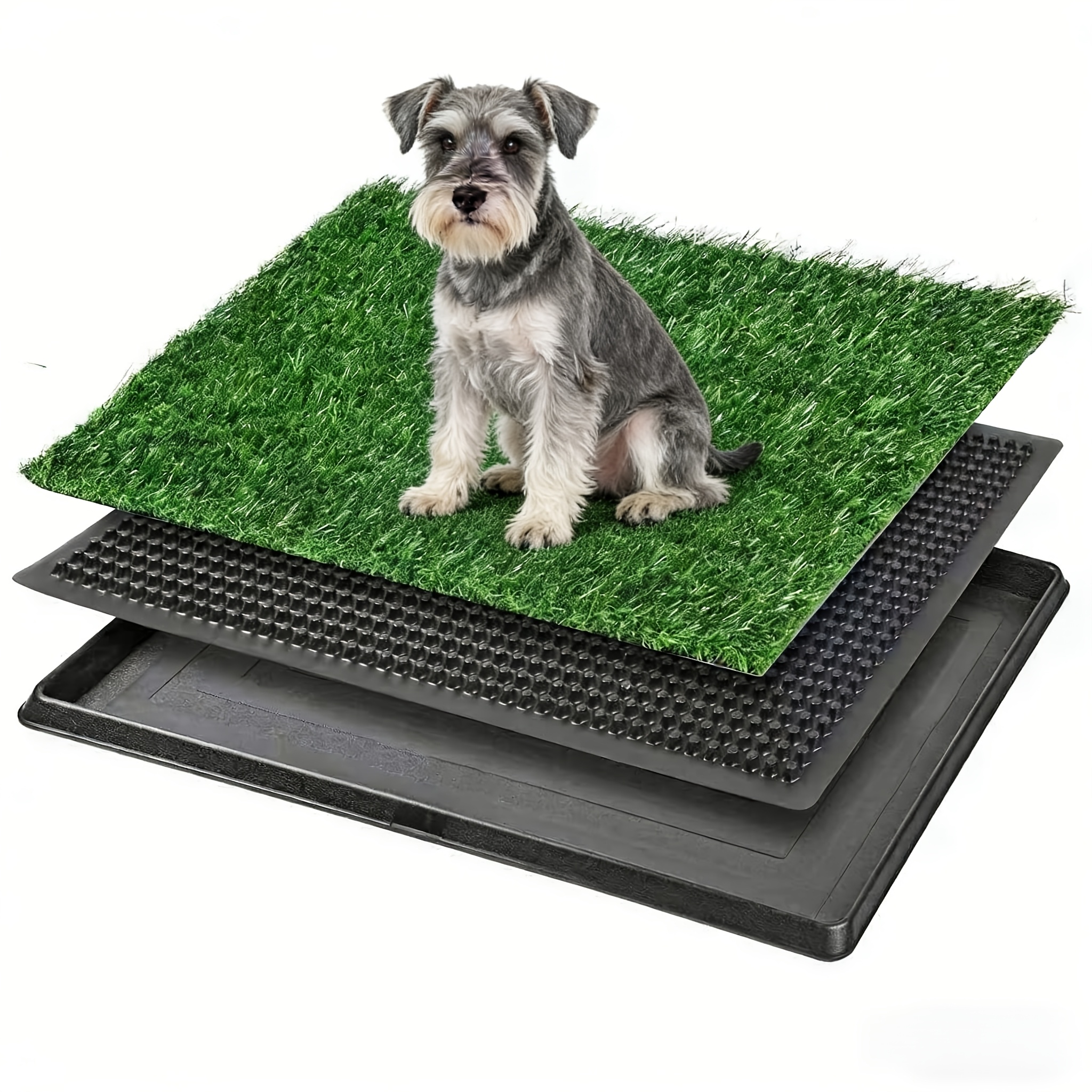 Image of Dog Toilet, Pet Toilet, Puppy Toilet, Toilet, Grass Training Pad, Training Pet Toilet, Washable