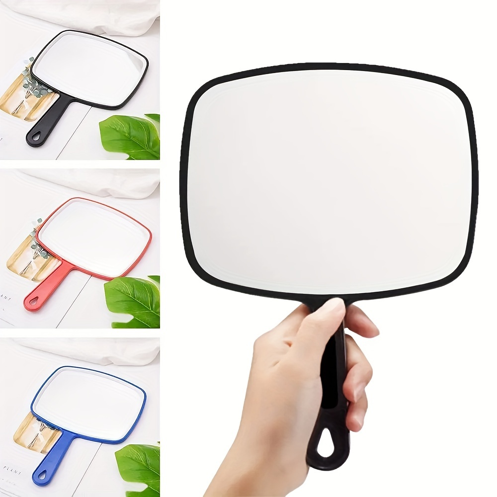 

Handheld Mirror With Handle Hairdressing Hand Mirror Large Hand Mirror Makeup Mirror For Salon