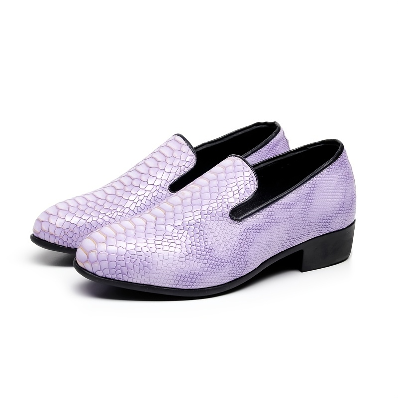 fitted lace wedding dress Purple Men's Dress Shoes | Bold Derby main image 1