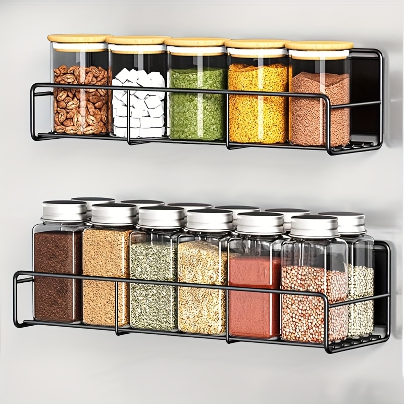 Wall Mounted Spice Amazon Spice Rack Organizer A Wall-Mounted