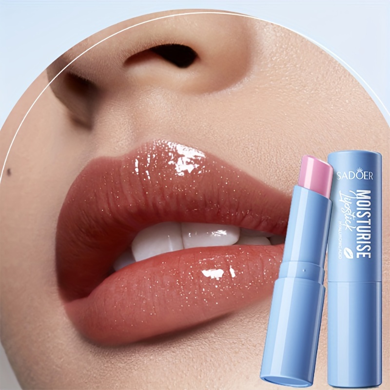 

Hyaluronic Acid Lip Balm For Soft, Smooth Lips - Moisturizing & Nourishing, Gloss Finish, Hypoallergenic, Suitable For All Skin Types