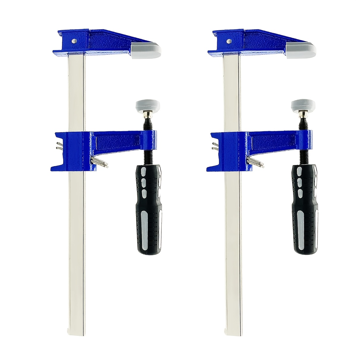 TEMU 2/4 Pack Steel F Clamp , 6 Inch Bar Clamp Set, For Woodworking, Metal Working, 300 Lbs Load