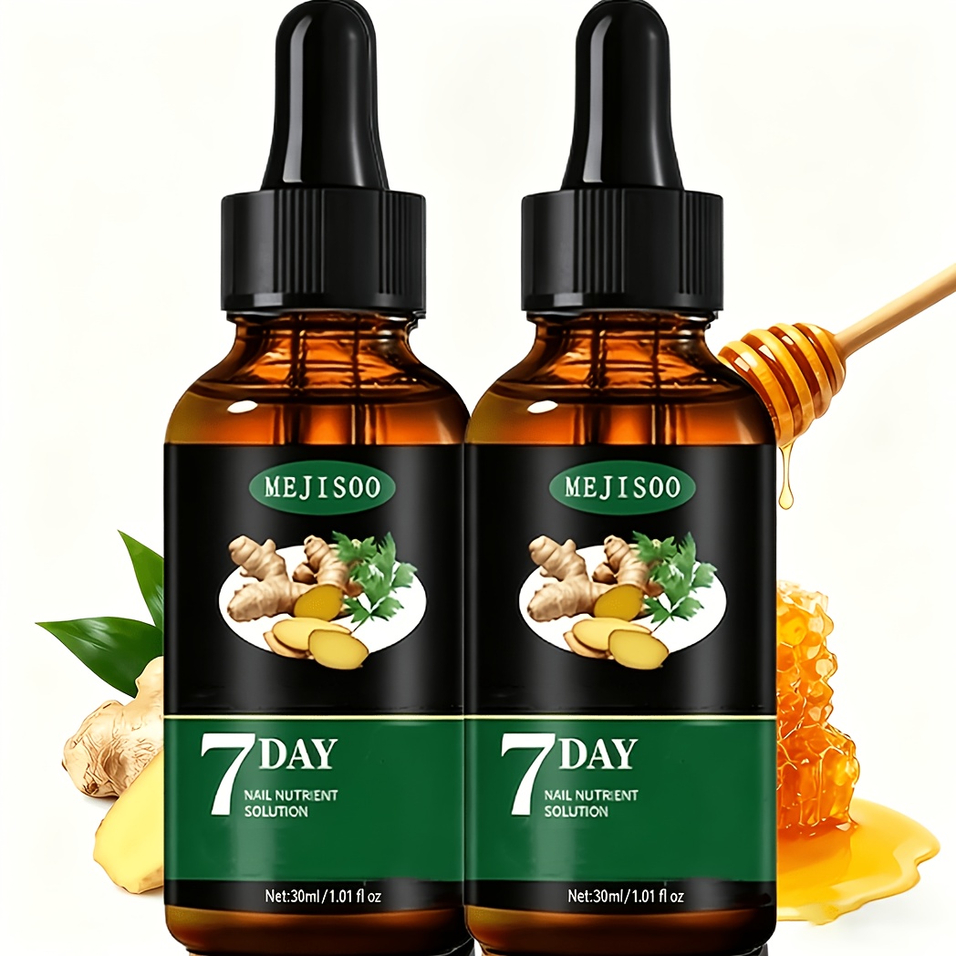 TEMU 2pcs Upgraded Toenail Care Serum: Nail Care Serum Solution For Toenail Or Fingernail - Strong Care Serum For Discolored Or Nail, For Thick,