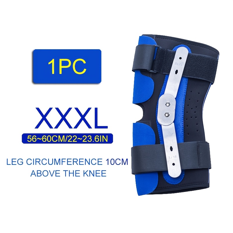 1pc Compression Knee Brace Hinged Sleeve Adjustable Knee Support For Women And Men, Knee Compression Sleeves For Outdoor Sports And Gym Workout Exercise