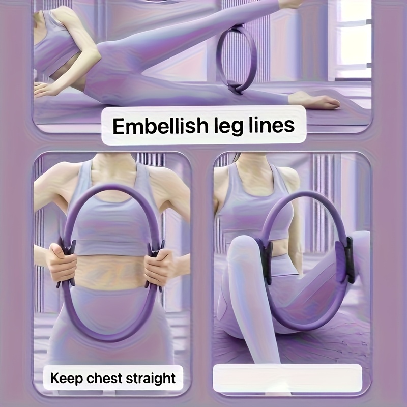 A Set of 3 Pilates Tools Including a Pilates Ring, a Pilates Ball, And a Resistance Band, Designed for Women. Available in Various Colors Such As Blue, Pink, And Purple, This Pilates Essentials Kit Is Perfect for Home Workouts And Rehabilitation.