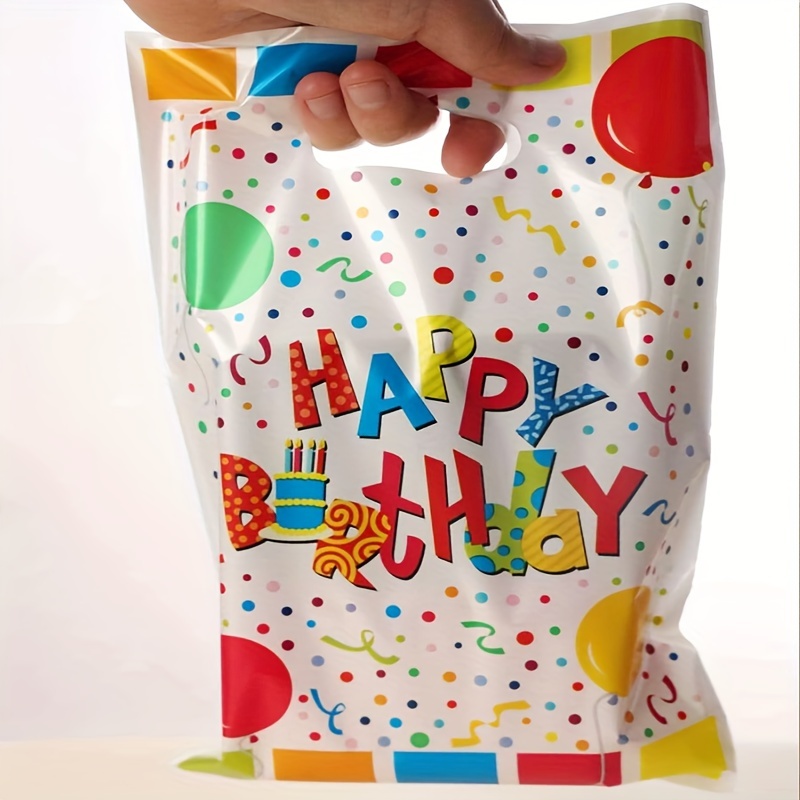 

10pcs Party Favor Bag Candy Bag Birthday Party Favor Bag, Packaging Bag, Candy Bag, Chocolate Packaging Bag, Party Favors, Birthday Decor