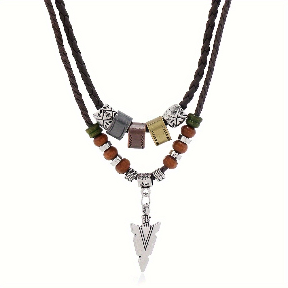 TEMU 1pc Retro Fashion Arrow Necklace New Arrival