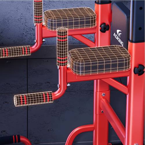 in mounted pull up bar trainer heavy duty multifunctional home with pull up bars parallel bars space saving suitable for pull downs pull ups dip training durable frame for home fitness equipment