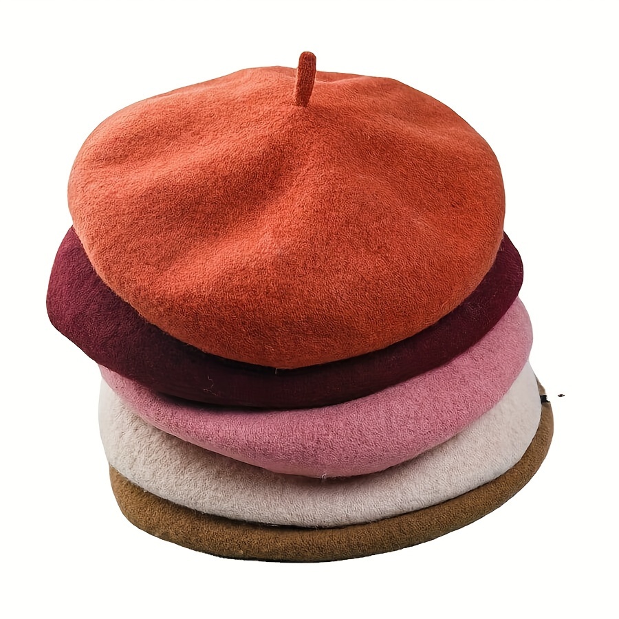 

Wool Beret Hat: Soft, Breathable, And Stylish For Women - In Multiple Colors