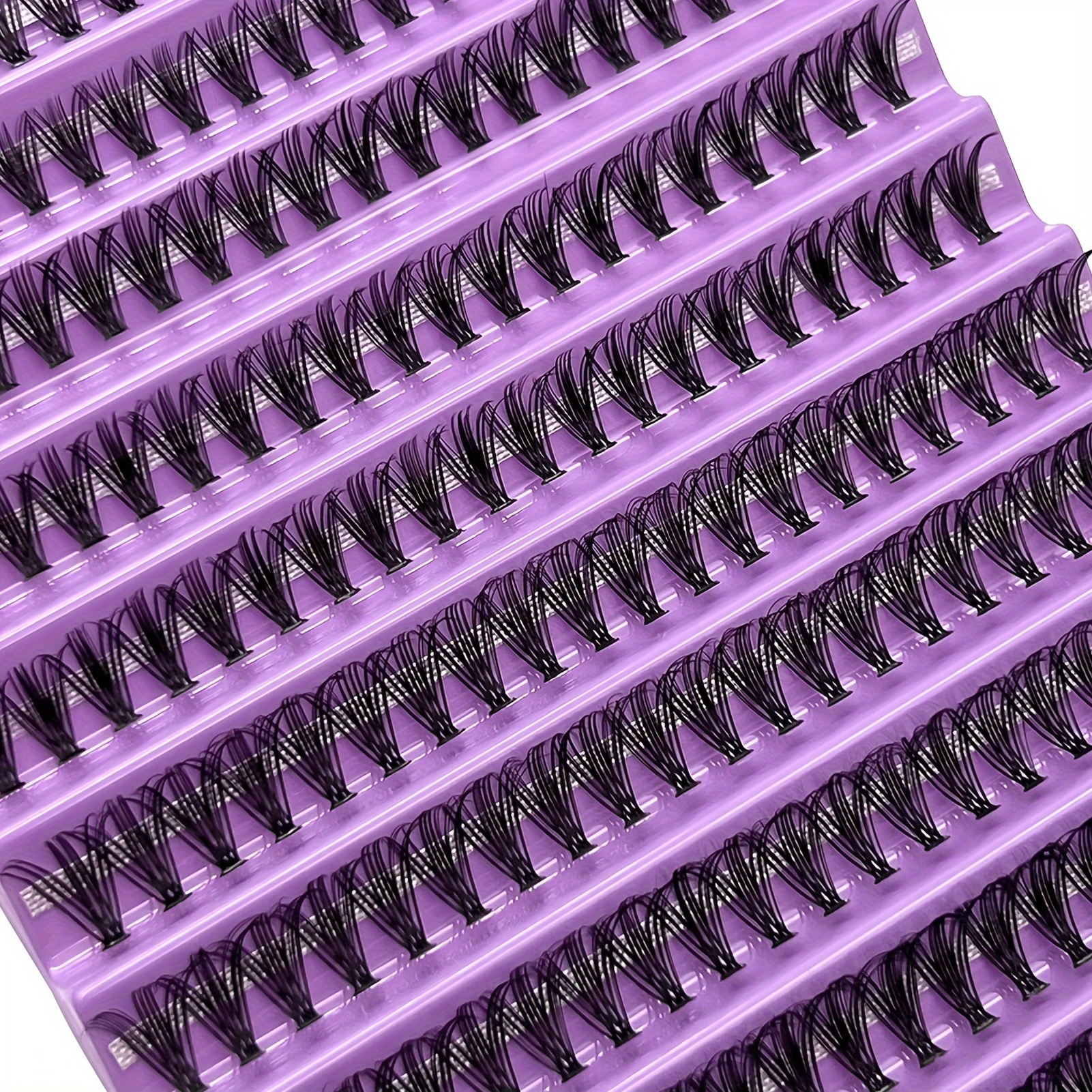 

200 Diy Mixed Length C/d Set Makeup Super Eyelashes Pre- Eyelashes