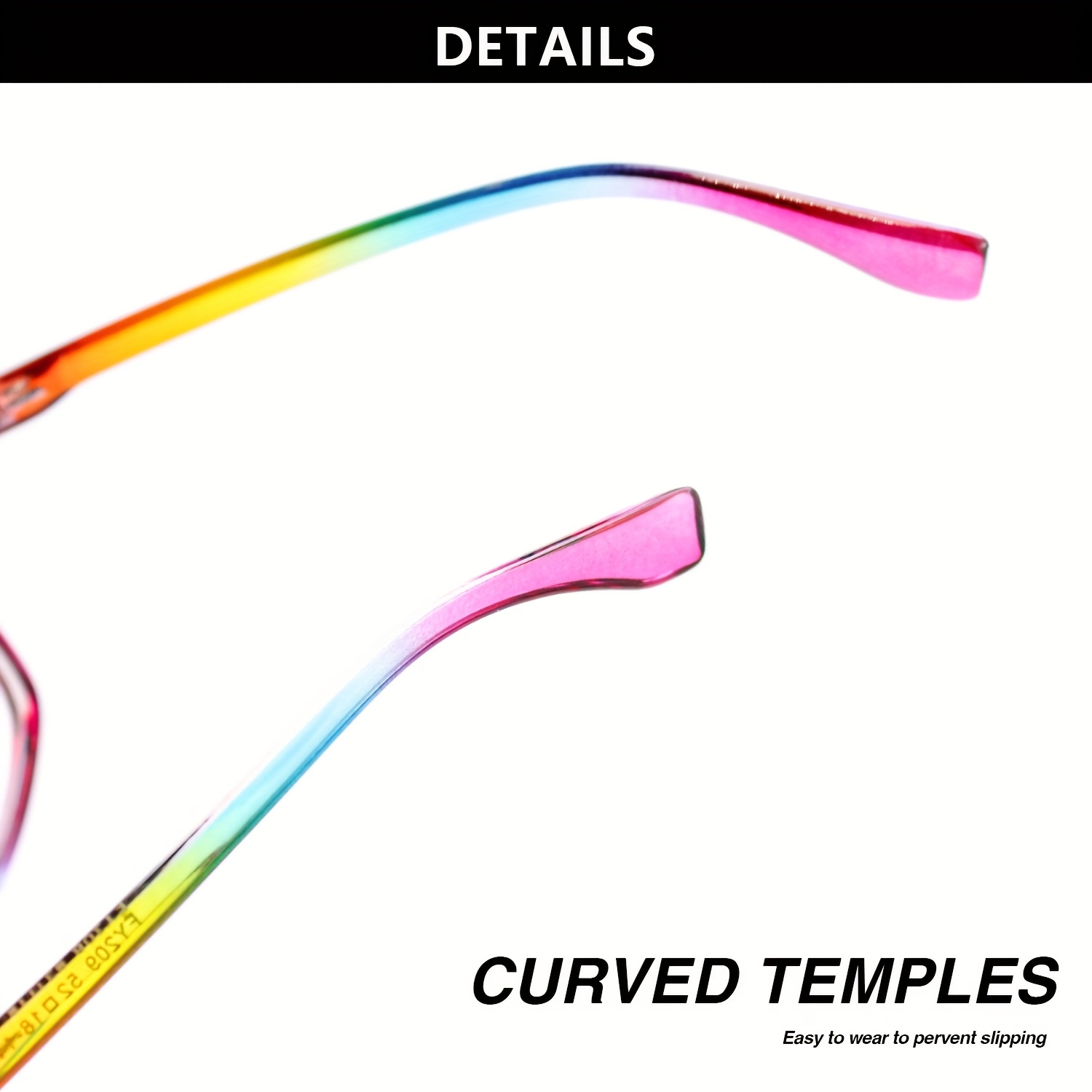 2pcs Fashion Square Ladies Reading Glasses Set
