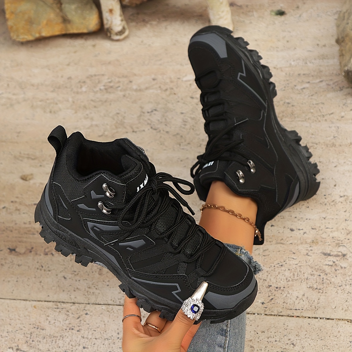 Outdoor Schuhe Wanderschuhe Breite Passform Leichte Trekking