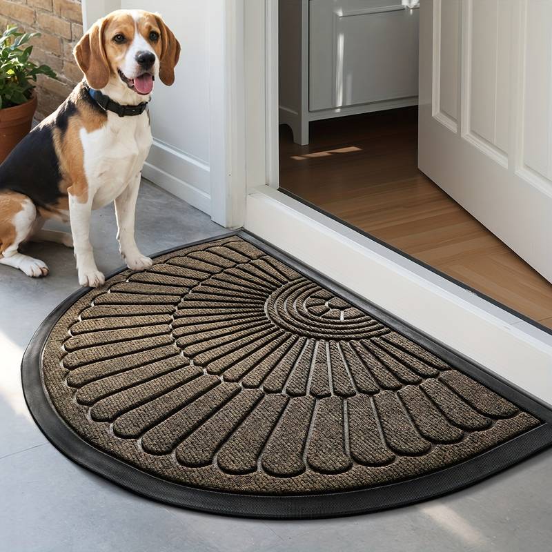 Zerbino Antiscivolo Per Interni Ed Esterni 40x60 Cm - Scegli Il Materiale: Flanella, Peluche Corto O Gomma. Lavabile, Assorbente E Perfetto Per Porta, Cucina O Ingresso.