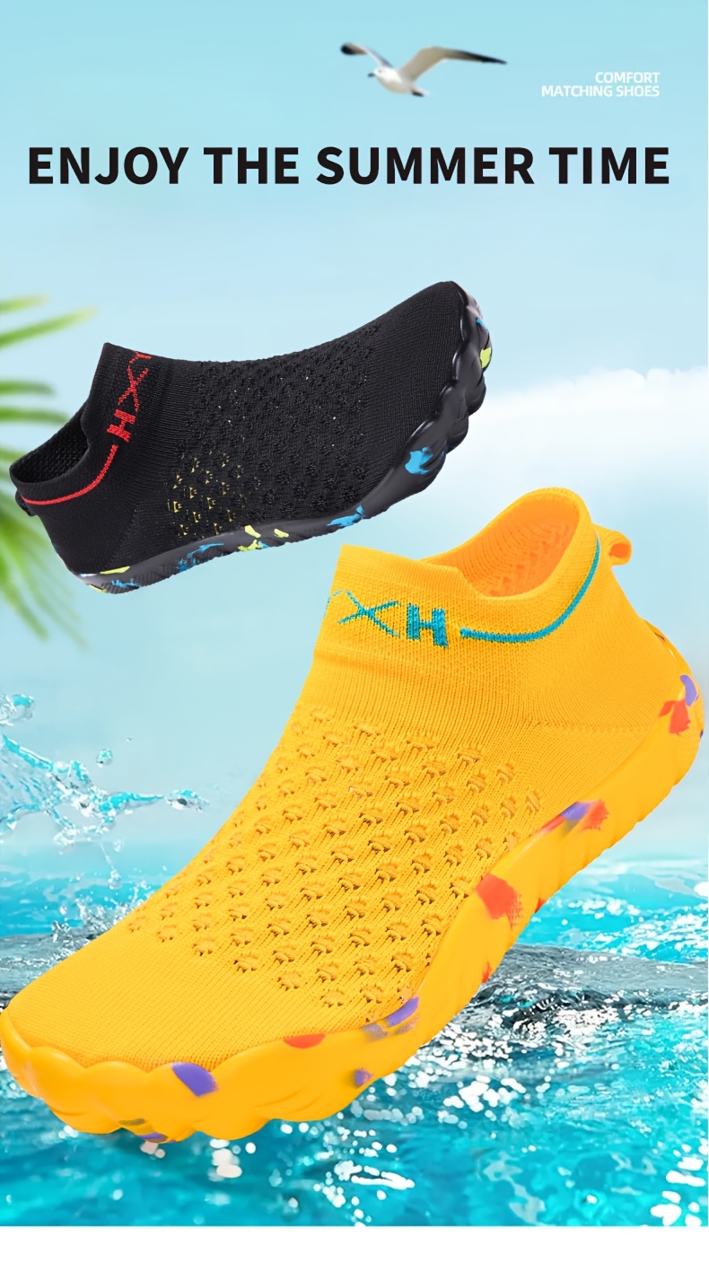 outdoor hiking womens water shoes comfortable and breathable suitable for swimming surfing rock climbing beach sports beach volleyball hiking   fashion sports and water activities for men and women couples Product details 2
