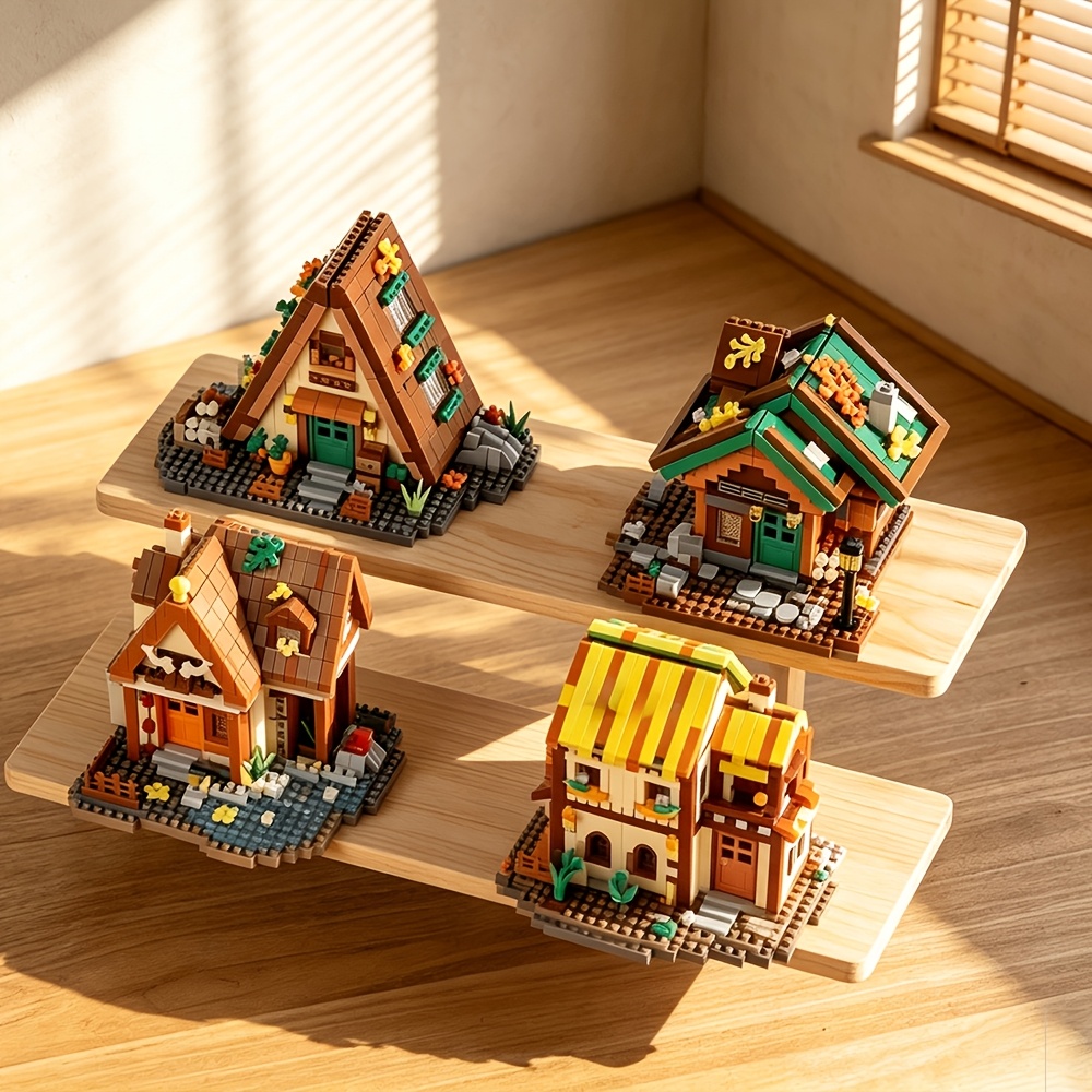 High-quality Multi-style Building Block Stacking Set