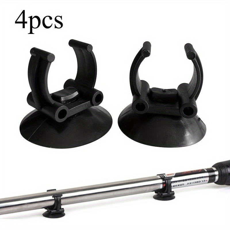 

4pcs Aquarium Heater & Suction Cup Clips - Support For Lights, - No Battery Needed - Ideal For Fish Accessories