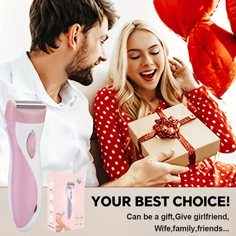 Afeitadora Eléctrica para Mujer - Afeitadora para Dama con Alimentación USB, Afeitadora de Lámina Versátil con Cuchillas de Acero Inoxidable, Recargable por USB, Ideal para Vello Facial, Axilas, Brazos, Zona del Bikini, Piernas y Depilación de Cuerpo Completo - El Regalo Perfecto para Pascua