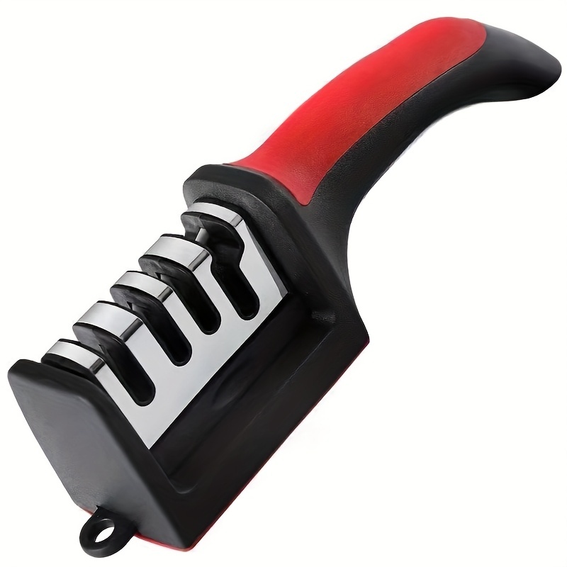 1pc   4   carbide and ceramic sharpening tool whetstone tool sharpener suitable for home kitchen restaurant use   essential ideal gift for easter ramadan st patricks day mothers day fathers day Product details 2
