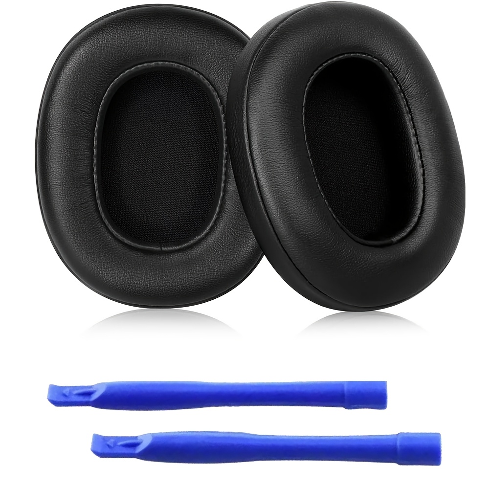 2pcs Replacement Ear Cushions For Skullcandy Crusher Evo, Premium Replacement Ear Pads For Skullcandy /evo/anc, Hesh 3/evo/, Replacement Covers, Black