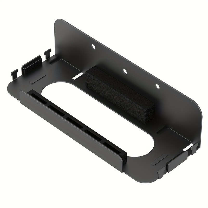 Image of Metal Wall Bracket For The For Switch 2 Console, Designed For 2025, Includes An Organizer Shelf For Placement Behind The Tv, Features 5 Card Slots And 4 Hangers, Finished In