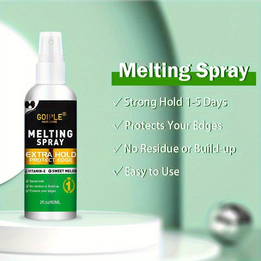 Lace Melting Holding Spray Glue less Hair Adhesive Wigs Temu